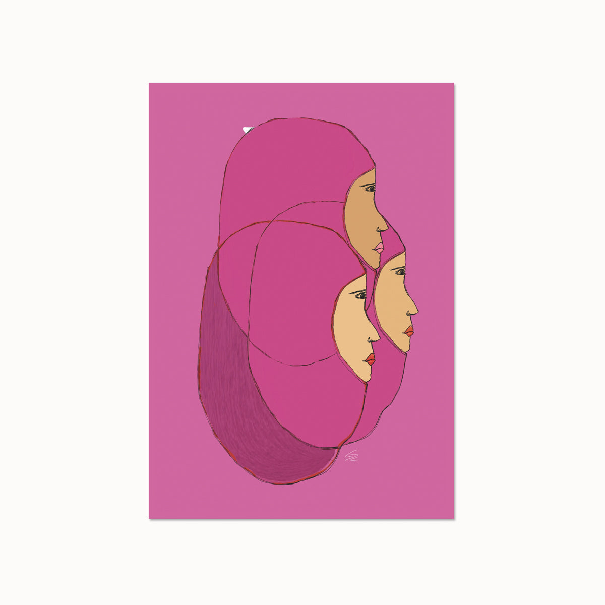 LLENAS LISAS MAGENTA