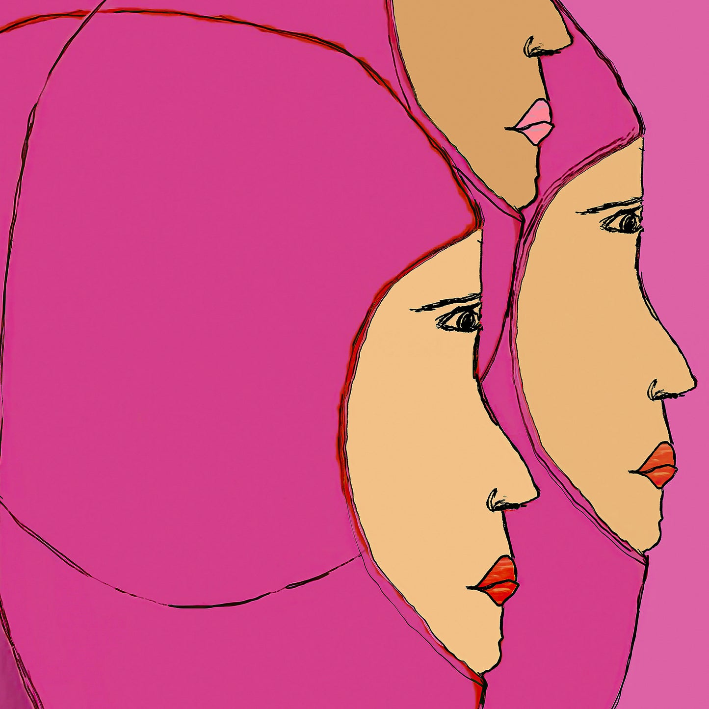 LLENAS LISAS MAGENTA