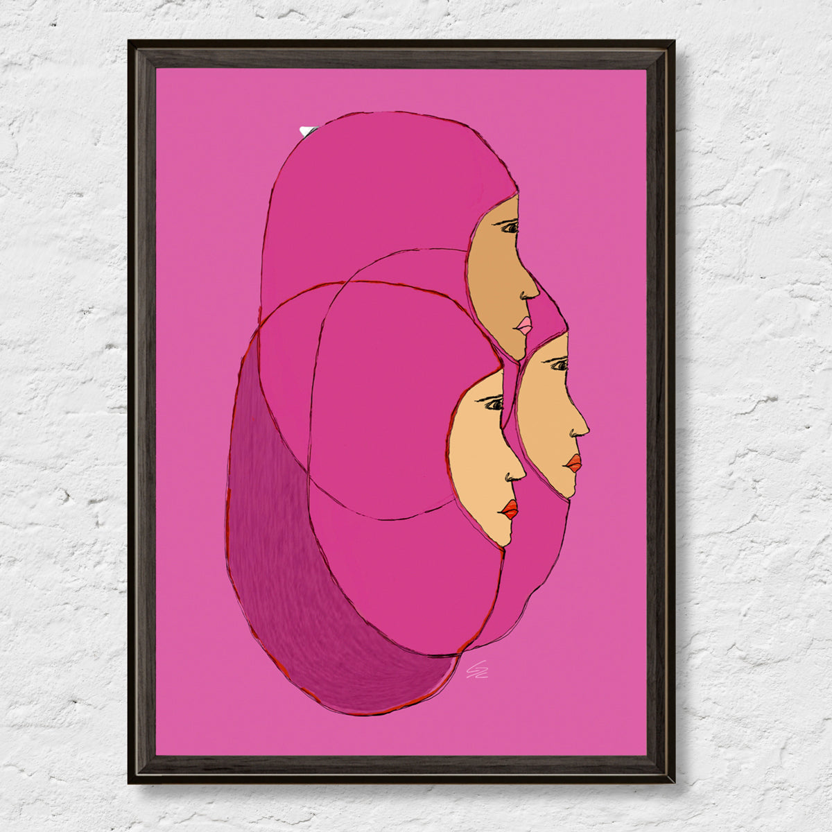 LLENAS LISAS MAGENTA