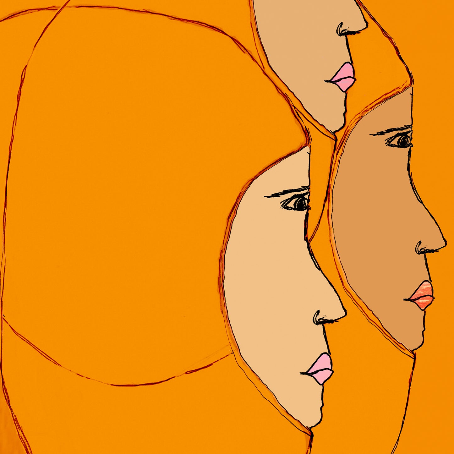 LLENAS LISAS NARANJA