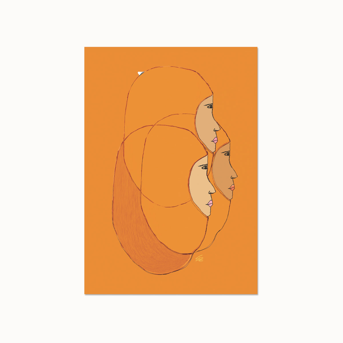 LLENAS LISAS NARANJA