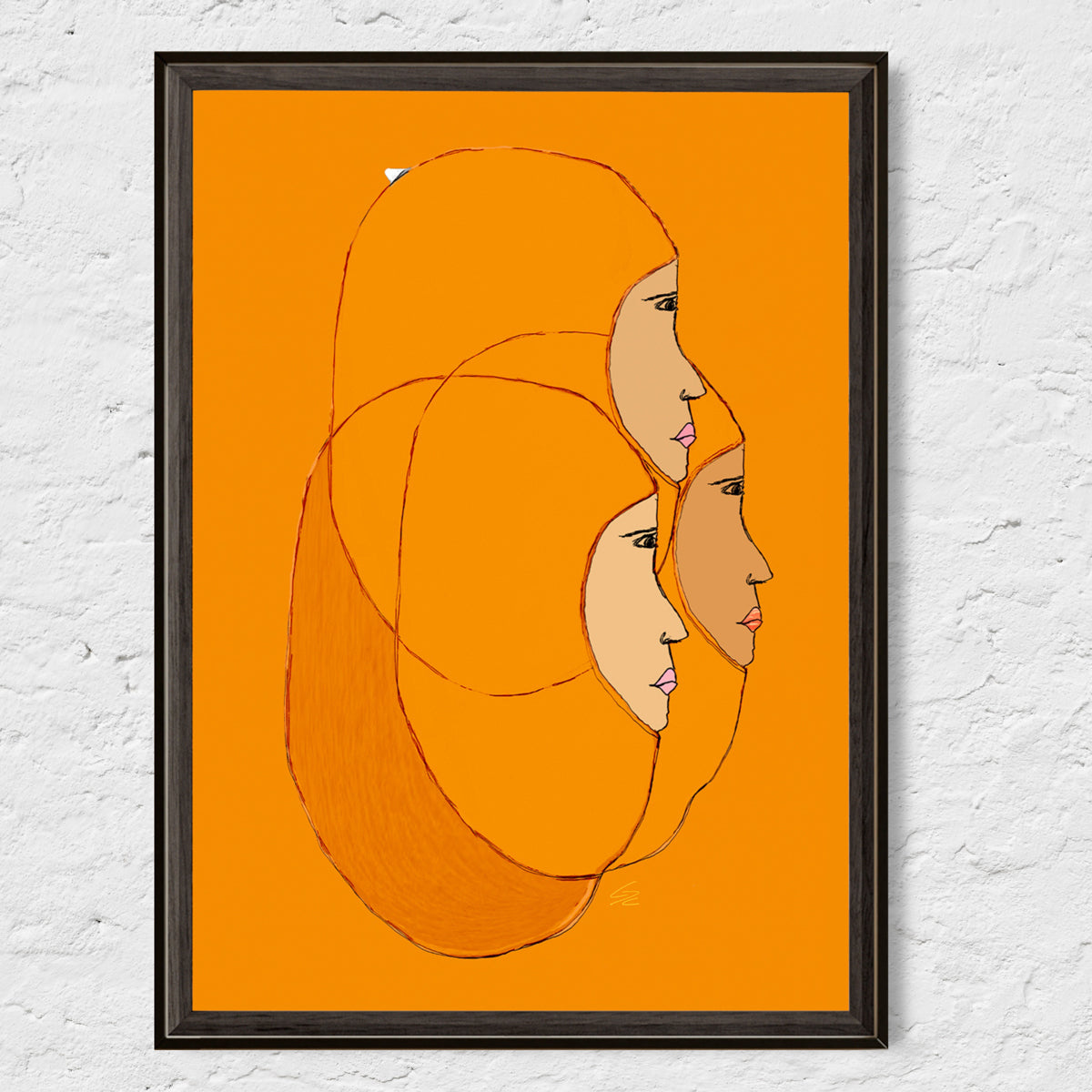 LLENAS LISAS NARANJA